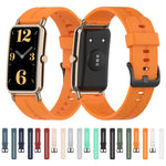 Cinturino morbido in silicone solido, For Huawei Watch Fit mini