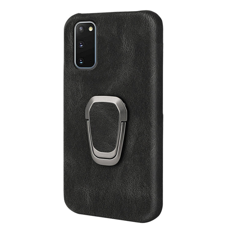 Custodia per telefono PU con supporto ad anello per Samsung Galaxy S20, For Samsung Galaxy S20