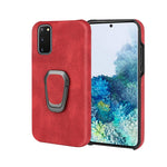 Custodia per telefono PU con supporto ad anello per Samsung Galaxy S20, For Samsung Galaxy S20