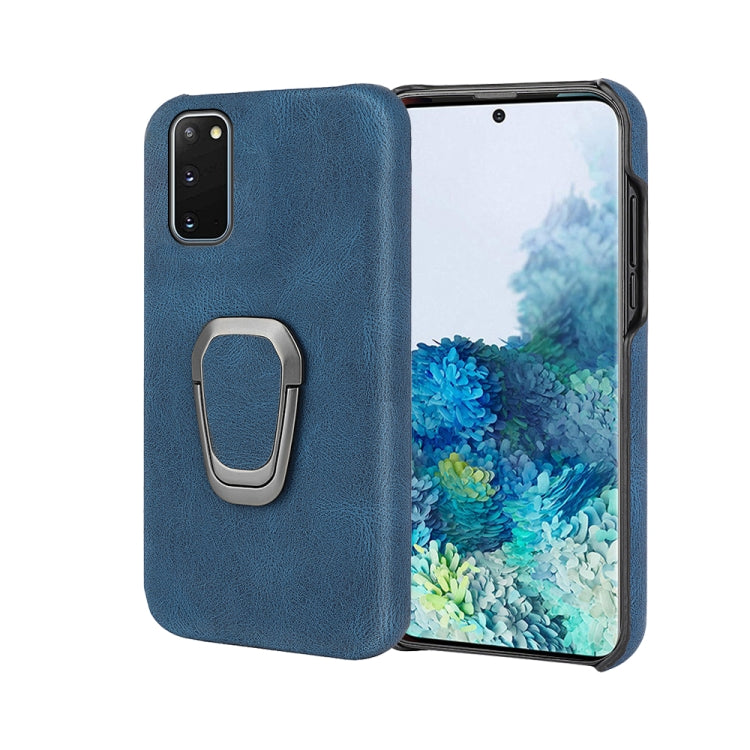 Custodia per telefono PU con supporto ad anello per Samsung Galaxy S20, For Samsung Galaxy S20
