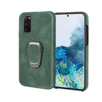 Custodia per telefono PU con supporto ad anello per Samsung Galaxy S20, For Samsung Galaxy S20