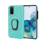 Custodia per telefono PU con supporto ad anello per Samsung Galaxy S20, For Samsung Galaxy S20