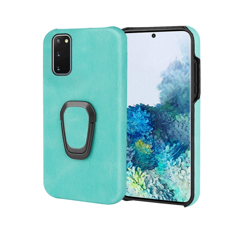 Custodia per telefono PU con supporto ad anello per Samsung Galaxy S20, For Samsung Galaxy S20