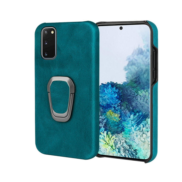 Custodia per telefono PU con supporto ad anello per Samsung Galaxy S20, For Samsung Galaxy S20
