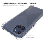 ENKAY Custodia antiurto in TPU trasparente, For Samsung Galaxy A03 4G 164mm, For Samsung Galaxy A03 4G 166mm, For Samsung Galaxy A03s 4G EU Version, For Samsung Galaxy A13 5G, For Samsung Galaxy M52 5G, For Samsung Galaxy S22 5G                        ...