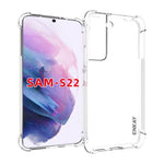 ENKAY Custodia antiurto in TPU trasparente, For Samsung Galaxy A03 4G 164mm, For Samsung Galaxy A03 4G 166mm, For Samsung Galaxy A03s 4G EU Version, For Samsung Galaxy A13 5G, For Samsung Galaxy M52 5G, For Samsung Galaxy S22 5G                        ...