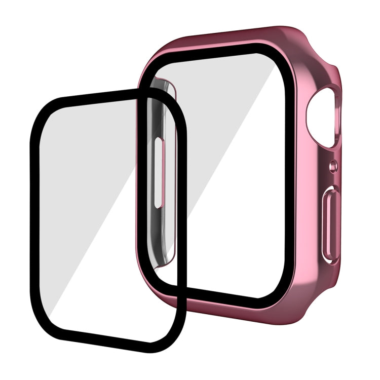 ENKAY Hat-Prince Cornice PC 2 in 1 + custodia in vetro temperato 9H, For Apple Watch Series 8 / 7 41mm, For Apple Watch Series 8 / 7 45mm