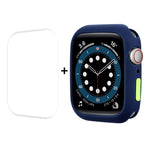 Custodia TPU con proteggi schermo per Apple Watch 41/45mm