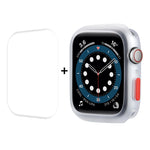 Custodia TPU con proteggi schermo per Apple Watch 41/45mm