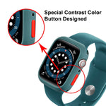 Custodia TPU con proteggi schermo per Apple Watch 41/45mm