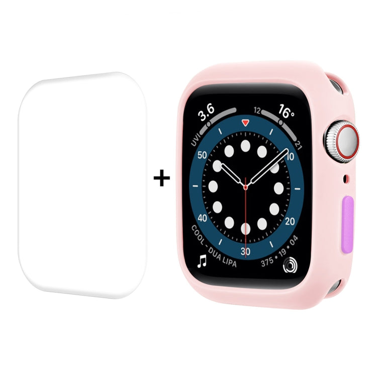 Custodia TPU con proteggi schermo per Apple Watch 41/45mm