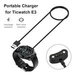 Cavo di ricarica per smartwatch LTE Ticwatch E3 / Pro 3 / Pro 3, adattatore di alimentazione per stazione di ricarica da 1 m