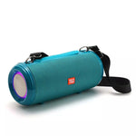 T&G TG537 RGB Light Altoparlante Bluetooth portatile impermeabile Supporta schede FM / TF