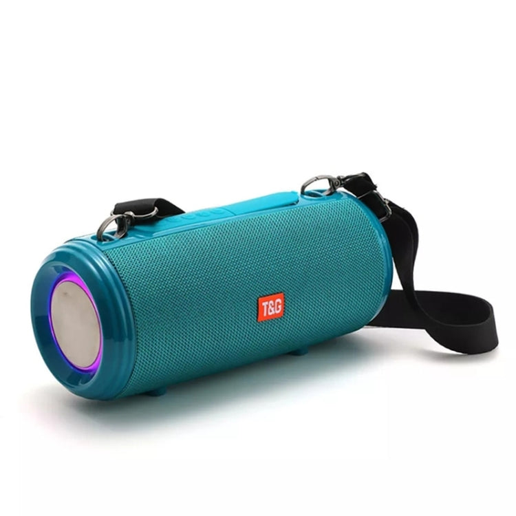 T&G TG537 RGB Light Altoparlante Bluetooth portatile impermeabile Supporta schede FM / TF