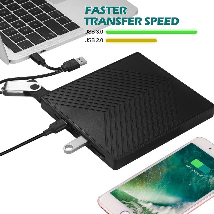 Registratore CD e DVD 6 in 1 Unità ottica esterna USB 3.0