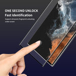 Per Samsung Galaxy S22 Ultra ENKAY Pellicola in vetro temperato curvo a prova di esplosione curva 3D, 1pc, 2pcs, 5pcs