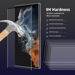 Per Samsung Galaxy S22 Ultra ENKAY Pellicola in vetro temperato curvo a prova di esplosione curva 3D, 1pc, 2pcs, 5pcs