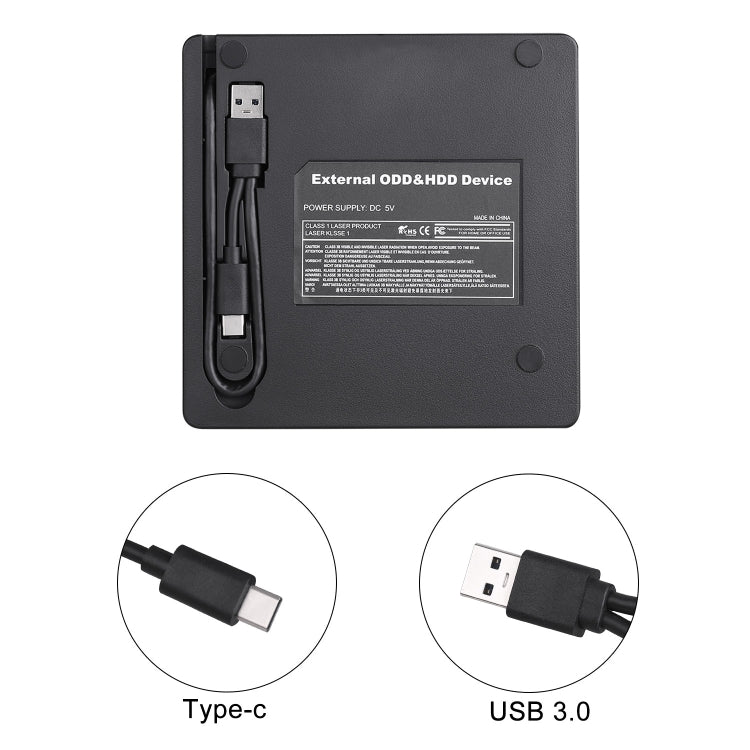 Unità ottica esterna masterizzatore DVD USB Type-C