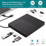 Unità ottica esterna CD/DVD USB tipo C