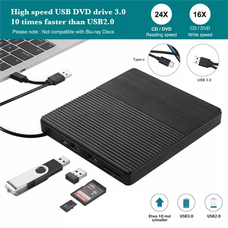 Unità ottica esterna CD/DVD USB tipo C