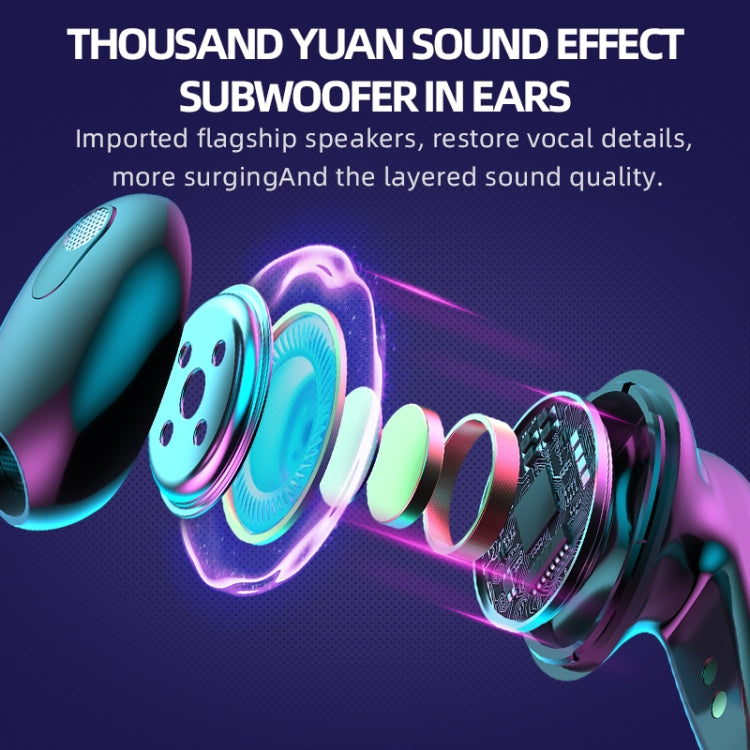 G10 TWS 5.2 Binaural True Stereo Touch Game Auricolare Bluetooth