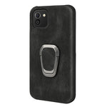 Custodia per telefono PU con supporto ad anello per Samsung Galaxy A03 164mm, For Samsung Galaxy A03 164mm