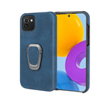 Custodia per telefono PU con supporto ad anello per Samsung Galaxy A03 164mm, For Samsung Galaxy A03 164mm
