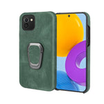 Custodia per telefono PU con supporto ad anello per Samsung Galaxy A03 166mm, For Samsung Galaxy A03 166mm