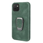 Custodia per telefono PU con supporto ad anello per Samsung Galaxy A03 166mm, For Samsung Galaxy A03 166mm