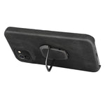 Custodia per telefono PU con supporto ad anello per Samsung Galaxy A03 166mm, For Samsung Galaxy A03 166mm