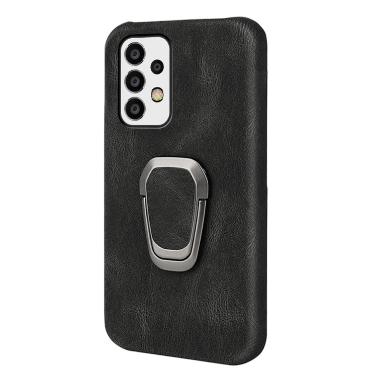 Custodia per telefono PU con supporto ad anello per Samsung Galaxy A52 5G / 4G, For Samsung Galaxy A52 5G / 4G