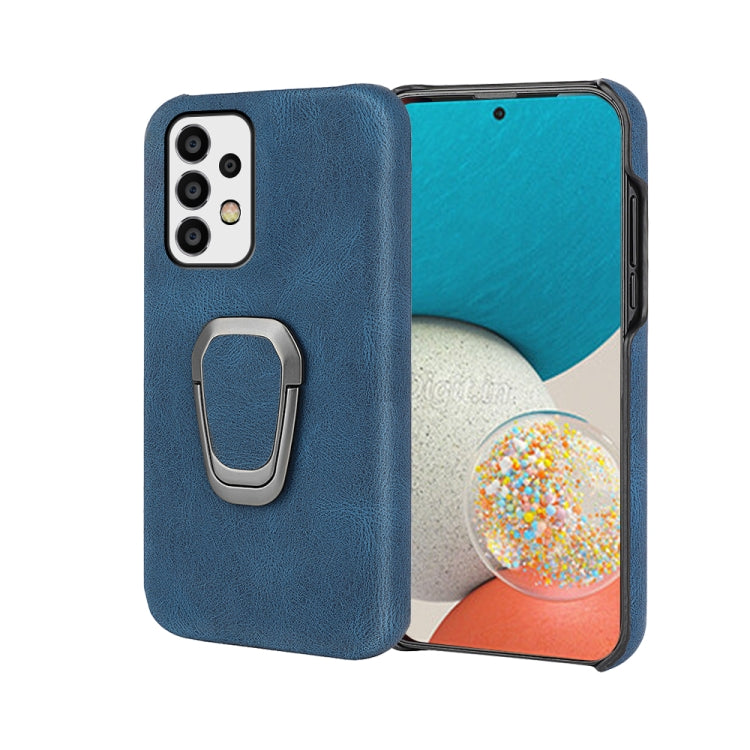 Custodia per telefono PU con supporto ad anello per Samsung Galaxy A52 5G / 4G, For Samsung Galaxy A52 5G / 4G