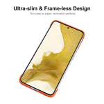 Per Samsung Galaxy S22 5G ENKAY Custodia rigida opaca senza cornice per PC, For Samsung Galaxy S22 5G