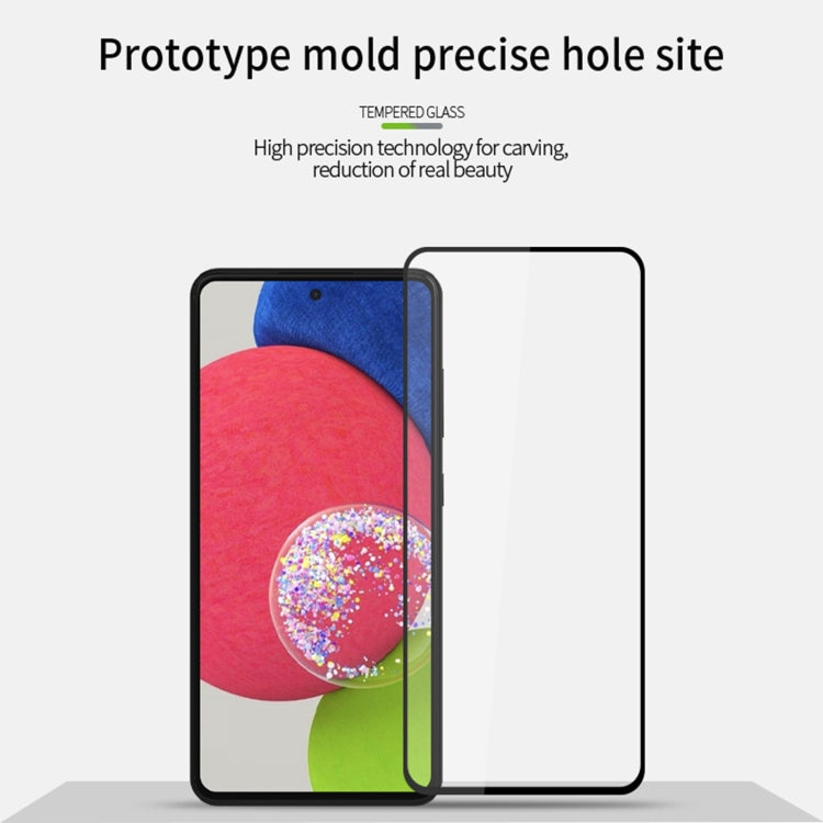 Pellicola completa in vetro temperato MOFI 9H 2.5D, For Samsung Galaxy A53 5G, For Samsung Galaxy A73 5G, For Xiaomi Poco M4 Pro 5G