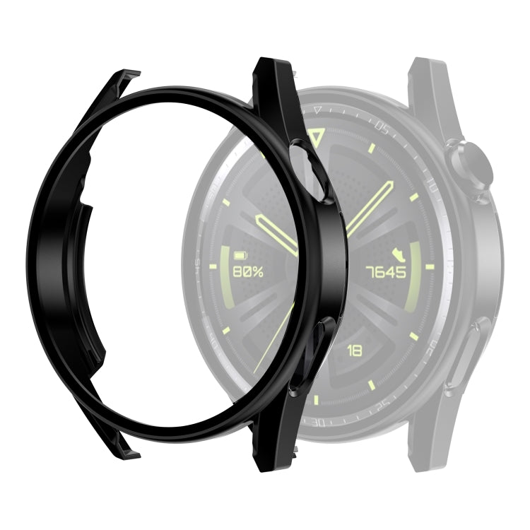 Custodia per PC opaca con pellicola in vetro temperato a spruzzo d'olio, For Huawei GT3 42mm, For Huawei GT3 46mm