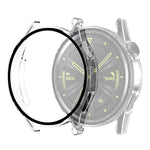 Custodia per PC opaca con pellicola in vetro temperato a spruzzo d'olio, For Huawei GT3 42mm, For Huawei GT3 46mm