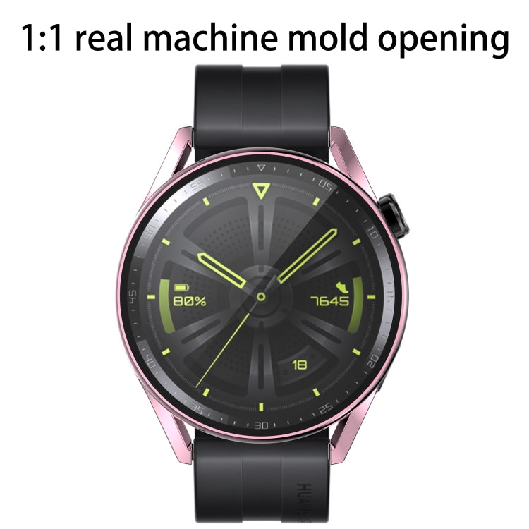 Custodia morbida in TPU elettrolitico antiurto, For Huawei GT3 42mm, For Huawei GT3 46mm
