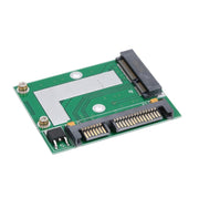 Scheda adattatore convertitore SSD mSATA Mini PCI-e a mezza altezza a SATA3 da 2,5 pollici
