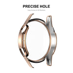 Per Huawei Watch GT 3 42mm ENKAY Cornice per PC + Custodia composita con protezione in vetro temperato