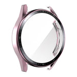 Per Huawei Watch GT 3 46mm ENKAY Cornice per PC + Custodia protettiva in vetro temperato con scala
