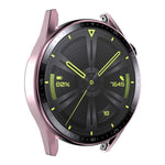 Per Huawei Watch GT 3 46mm ENKAY Cornice per PC + Custodia protettiva in vetro temperato con scala