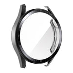 Per Huawei Watch GT 3 46mm ENKAY Cornice per PC + Custodia protettiva in vetro temperato con scala