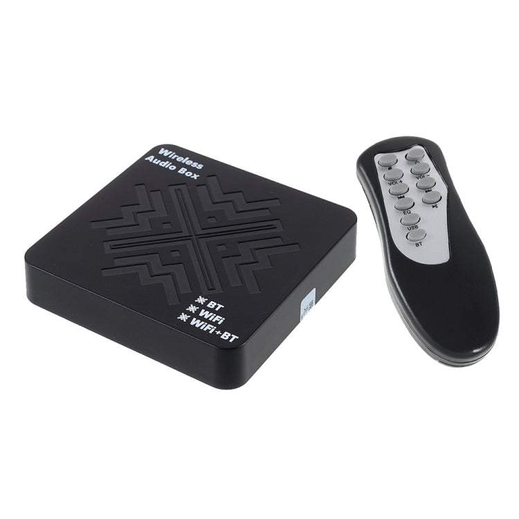 JEDX Q2 WiFi e Bluetooth 2 in 1 adattatore audio digitale Smart Hi-Fi Audio Box, Q2