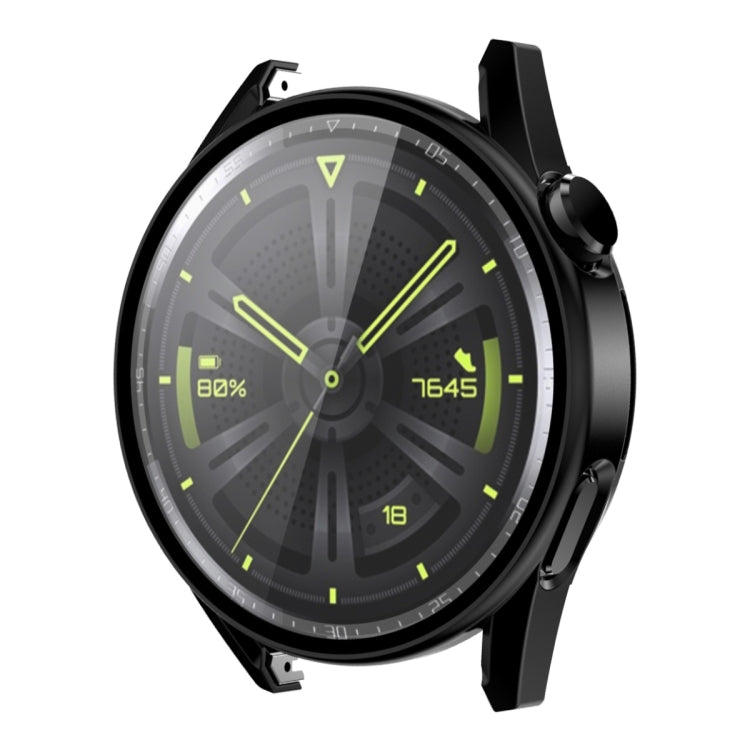 Per Huawei Watch GT 3 42mm ENKAY Telaio per PC opaco + Custodia protettiva in vetro temperato