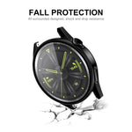 Per Huawei Watch GT 3 46mm ENKAY Cornice PC opaca + Custodia protettiva in vetro temperato