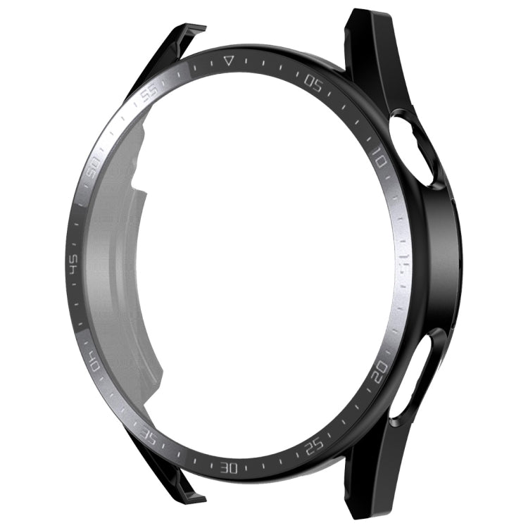 Per Huawei Watch GT 3 46mm ENKAY Cornice per PC opaca + Custodia protettiva in vetro temperato con scala