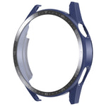 Per Huawei Watch GT 3 46mm ENKAY Cornice per PC opaca + Custodia protettiva in vetro temperato con scala