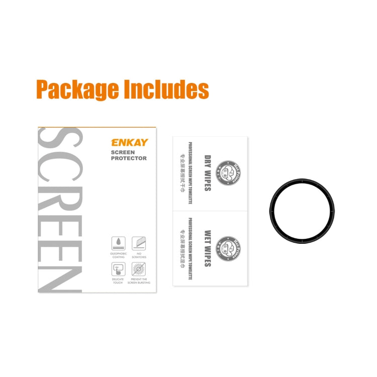 Per Xiaomi Watch S1 ENKAY Hat-Prince 3D Full Coverage Soft PC Edge + PMMA HD Protector Film, 1 PC, 2 PCS, 5 PCS, 10 PCS