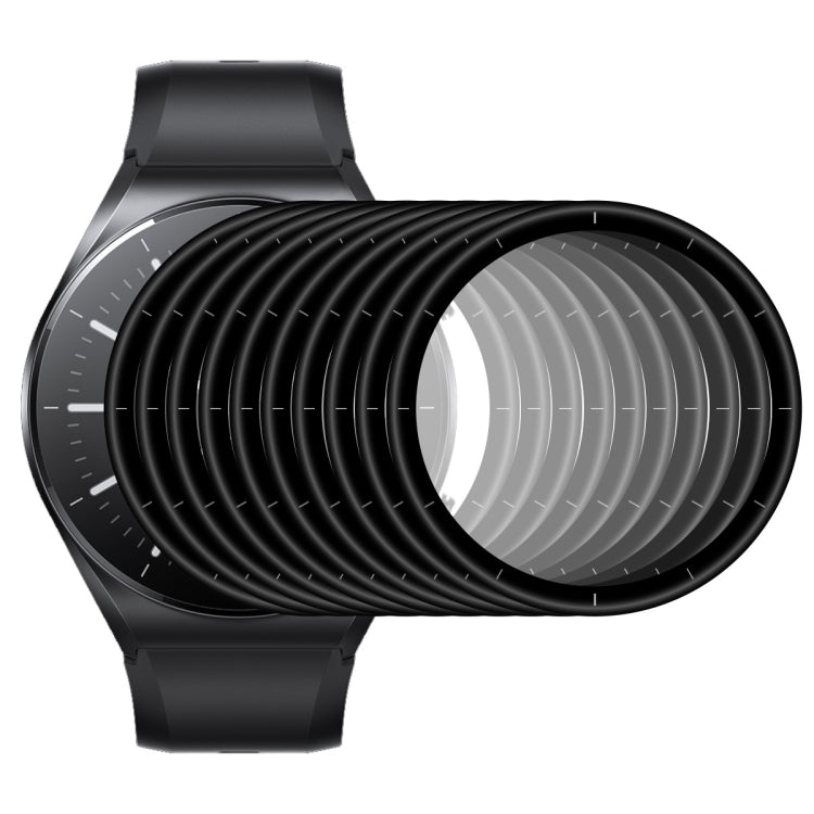 Per Xiaomi Watch S1 ENKAY Hat-Prince 3D Full Coverage Soft PC Edge + PMMA HD Protector Film, 1 PC, 2 PCS, 5 PCS, 10 PCS