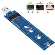 Convertitore per lettore di schede NGFF da SSD M.2 a USB 3.0